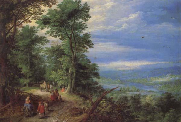 Jan Brueghel The Elder Forest's Edge France oil painting art